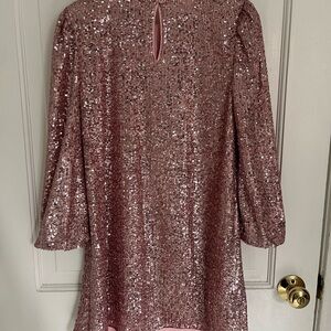 Vineyard vines sequin girls dress medium (12 y)